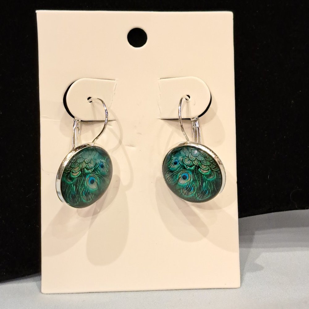 Peacock Earrings